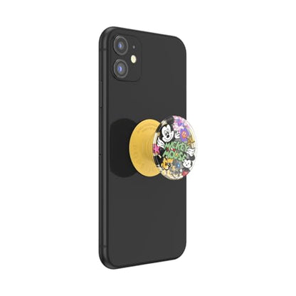 PopSockets Adhesive Phone Grip, Holder- Mickey Doodle - color: Mickey Doodle, style: Adhesive