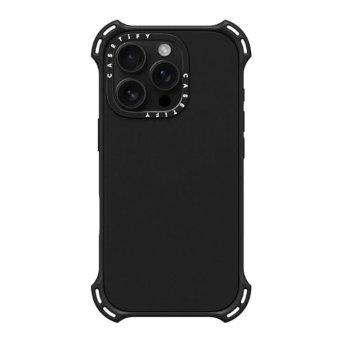 CASETiFY for iPhone 16 Pro Case - Bounce Compatible with MagSafe | Shockproof | 21.3 ft. 6X Military Grade Drop Protection | Matte Black - color: Matte Black, size: Iphone 16 Pro (6.3")
