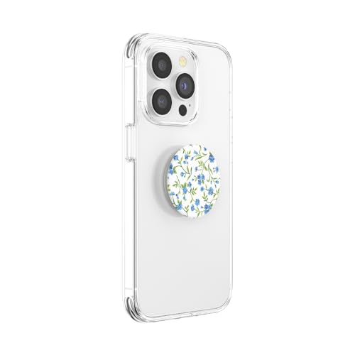 PopSockets Adhesive Phone Grip, Holder- Blue Ditsy - color: Blue Ditsy