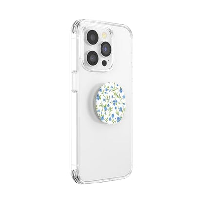 PopSockets Adhesive Phone Grip, Holder- Blue Ditsy - color: Blue Ditsy