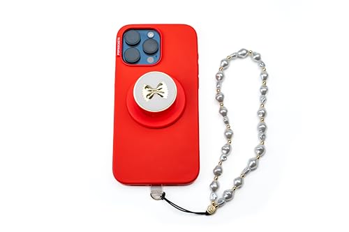 PopSockets Wristlet Phone Strap, Wrist Strap for Phone, Device Holder, Cute PopSockets - Pearlescent - color: Pearlescent