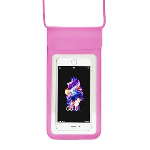 Phone Waterproof Bag Pink - color: pink