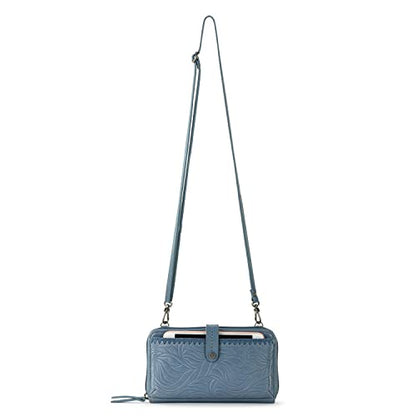 The Sak Iris Smartphone Crossbody Purse - Small Women's Cellphone Bag & Wallet For Everyday- Convertible Wristlet With Zipper | Fits Most Smartphones, Card Slots & Zip Pocket, Detachable Wristlet & Crossbody Straps, Hands-Free for Travel & Errands - color