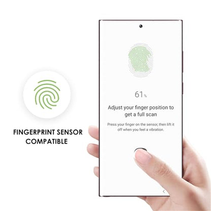 Galaxy S23 Ultra UV Tempered Glass Screen Protector [3 Pack], 9H Anti Scratch,Edge to Edge Coverage,Sensitive Touch,Fingerprint-ID Compatible - color: for Galaxy S23 Ultra (HD Glass)