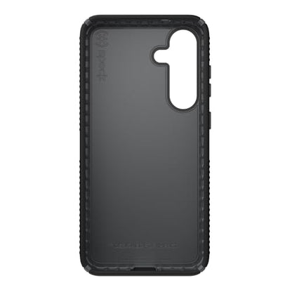 Speck Samsung Galaxy S25 Plus Case - 13-Foot Drop Protection, No-Slip Grips - Samsung S25 Plus Case - Raised Bezel and Enhanced Buttons - Presidio 2 Grip - Black/Slate Grey (Pack of 1) - color: Black, size: Galaxy S25+