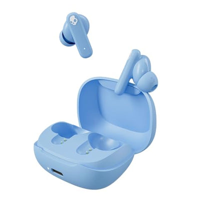 Skullcandy Smokin’ Buds Wireless Noise Isolating Earbuds - Preppy Blue - color: Preppy Blue