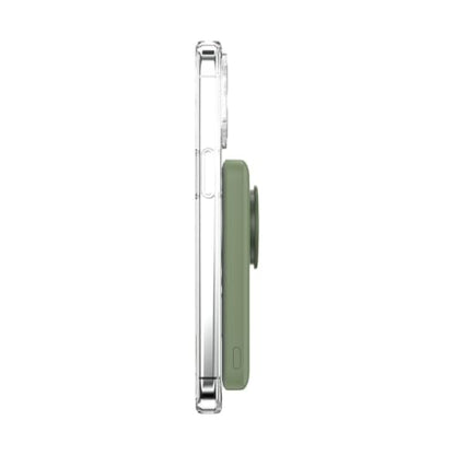 PopSockets PowerPack Phone Charger with MagSafe- Eucalyptus - color: Eucalytpus