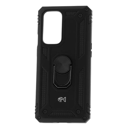 Case for Oneplus 9 Pro Military Grade Shockproof Cell Phone Cover with Kickstand and 360° Rotating Ring, Magnetic Car Mount Compatible, Hard Heavy Duty Armor Protective Shell (Black)