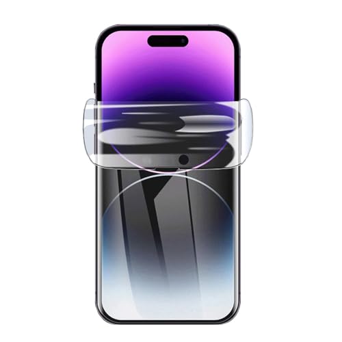Hydrogel Film Screen Protector for iPhone 17 Pro, Soft TPU Transparent Protective Screen Protector Film -Not Tempered Glass -3 Packs
