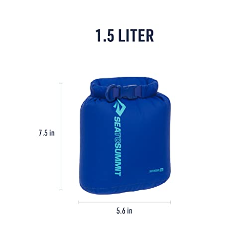 Sea to Summit Lightweight Dry Bag, Multi-Purpose Dry Storage - color: Surf Blue, style: 1.5 Liter