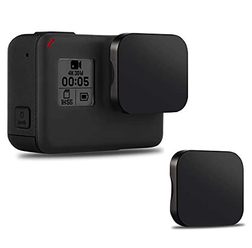 FiTSTILL Screen Protector [6 PCS] for Go Pro Hero 7(Only Black)/Hero HD(2018)/Hero 5/Hero 6, Ultra Clear Tempered Glass Screen Protector + Lens Protector + Lens Cap Cover Accessories - size: For Go Pro hero 7/6/5(Only Black)