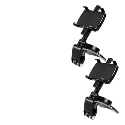 Universal Car Phone Holder Mount, 360 Degrees Rotation, ABS (2PCS) - size: 2PCS