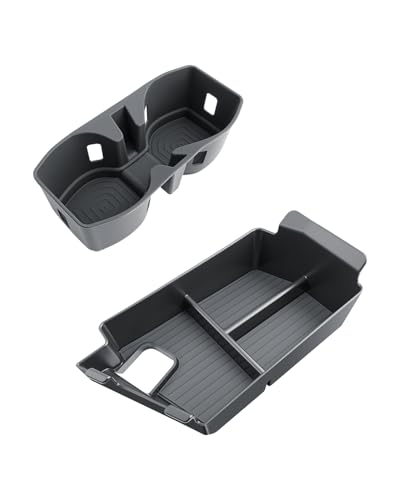SKTU Upgrade 2Pack 2024-2027 Charger Center Console Organizer Cup Holder - color: 2Pack for Charger CUP & Armrest