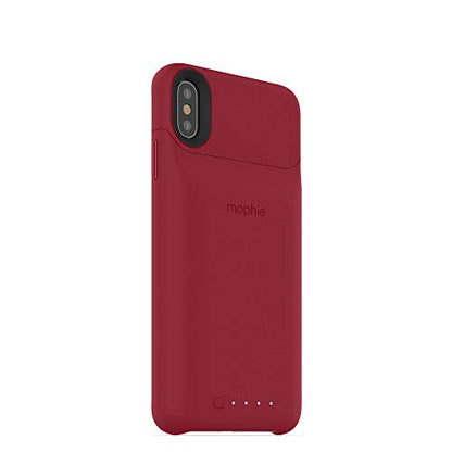 Mophie 401002838 Juice Pack Access - Ultra-Slim Wireless Battery Case - Made for Apple iPhone Xs Max (2,200mAh) - Dark Red - color: Red