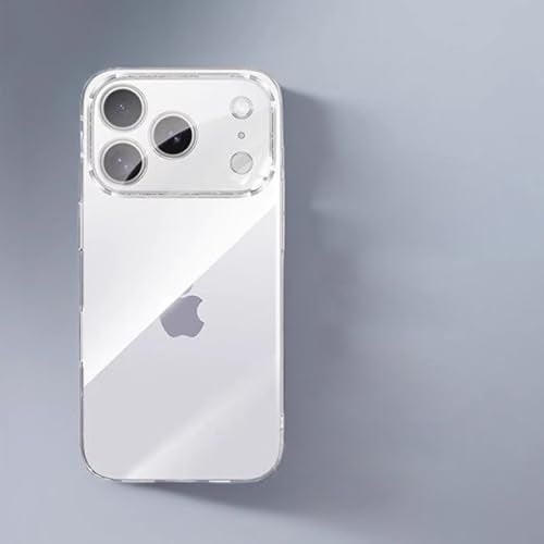 Designed for iPhone Case,Crystal Clear Transparent Ultra Thin Design,Not Yellowing Shockproof Protection Cover Phone Case (iPhone 17 Pro Max,Clear) - size: iPhone 17 Pro Max