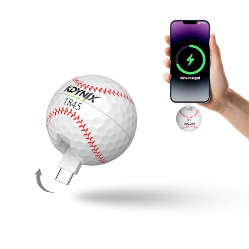Mini Portable Charger USB C Power Bank 2000mAh Phone Charger Battery Pack Compatible with iPhone 17/17 Air/17 Pro/17 Pro Max/16/16 Plus/16 Pro/16 Pro Max/15 Series, Galaxy Series, Android etc - color: Baseball