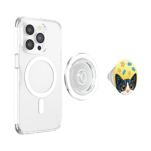PopSockets Phone Grip – Cat PopSocket - Boss The Cat PopSockets PopGrip for MagSafe - style: Magnetic PopGrip