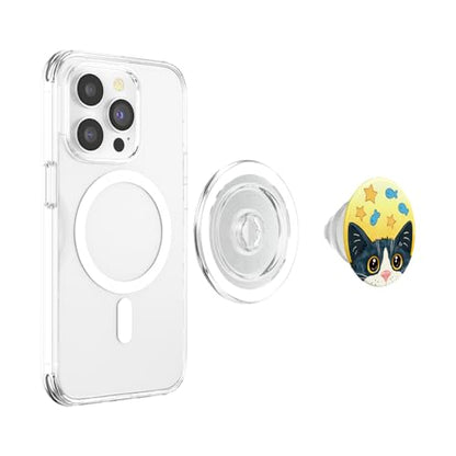 PopSockets Phone Grip – Cat PopSocket - Boss The Cat PopSockets PopGrip for MagSafe - style: Magnetic PopGrip