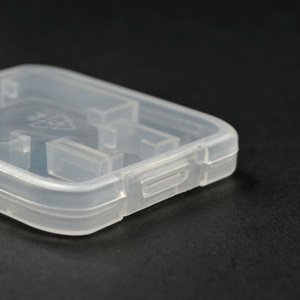 eTECH Collection 20 Pack of Clear Plastic SD/SDHC/SDXC/MicroSD/MicroSDHC/MicroSDXC Memory Card Case Holder for SanDisk/Kingston/Transcend/Samsung (Case Only, Memory Card Not Included)