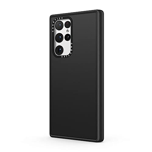 CASETiFY for Galaxy S22 Ultra Case - Impact Matte Black | 6.6 ft. Drop Protection | Matte Black - color: Matte Black, size: Galaxy S22 Ultra (6.8")