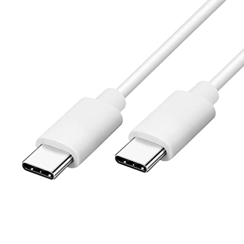 5-Pack 12 Inch Short USB C to USB C Cable White for iPhone 15 16 17 Pro Max - color: White
