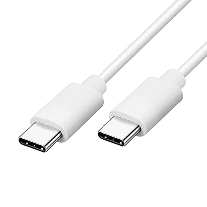 5-Pack 12 Inch Short USB C to USB C Cable White for iPhone 15 16 17 Pro Max - color: White