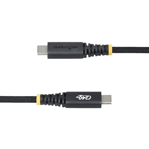 StarTech 6ft/2m USB-C to USB-C Screw Locking Cable (S2CEPR2M-USBSL-CABLE) - size: 6 ft