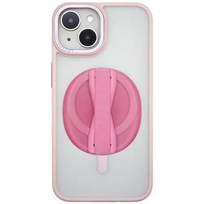 LOVEHANDLE Original for MagSafe Phone Grip - Pink Pop Motif - color: Pink Pop