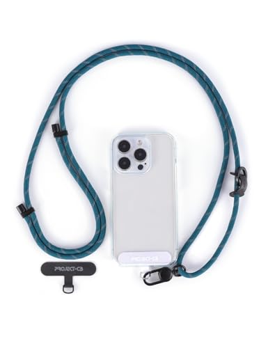 Cell Phone Lanyard 1,Phone Tether Tab 2,Phone Crossbody Strap,Lanyards for Around the Neck,Adjustable Phone Strap(Slate Blue-B) - color: Slate Blue-b