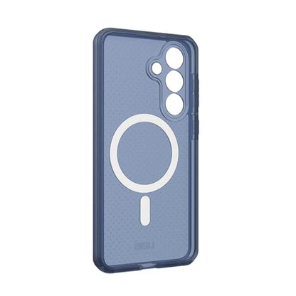 URBAN ARMOR GEAR UAG Designed for Samsung Galaxy S25 FE Case Dot - Magnetic Charging Compatible Rugged Military Grade MIL-STD Protective Cover, Cloud Blue - color: Dot - Cloud Blue