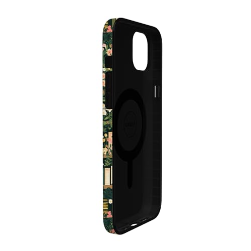 Casely iPhone 14 Plus Case | Book Nook | Floral Library | Compatible with MagSafe | Classic Ultra Slim Design - color: Book Nook | Floral Library