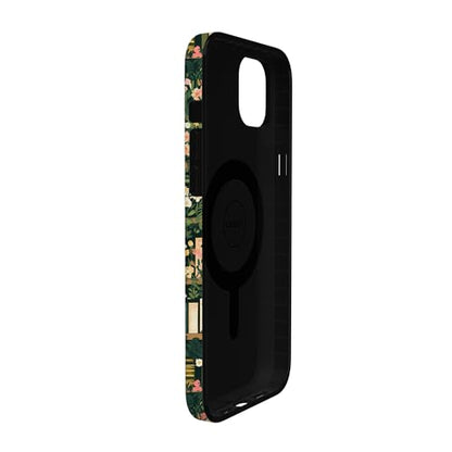 Casely iPhone 14 Plus Case | Book Nook | Floral Library | Compatible with MagSafe | Classic Ultra Slim Design - color: Book Nook | Floral Library
