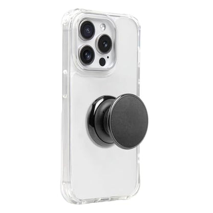 FAB POPS Magnetic Phone Grip, Kickstand and Mount, Adhesive Base, Black
