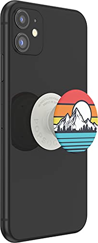 PopSockets Phone Grip with Expanding Kickstand, Adhesive Grip - Sunset Peaks - color: Sunset Peaks