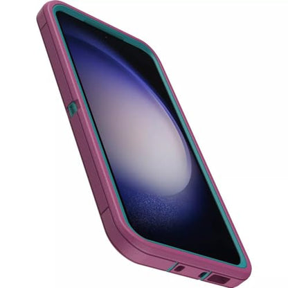 OtterBox Galaxy S23+ (Only) - Defender Series Case - Canyon Sun - Rugged & Durable - with Port Protection - Includes Holster Clip Kickstand - Microbial Defense Protection - Non-Retail Packaging - color: Canyon Sun