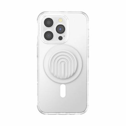 PopSockets Phone Grip for MagSafe, Magnetic Holder- Coconute Creme - color: Coco Curves, style: MagSafe