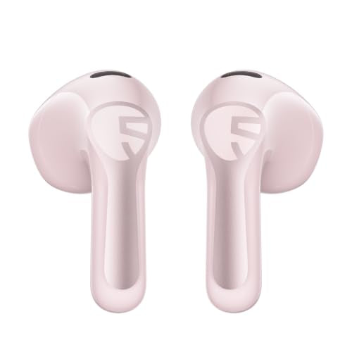 SoundPEATS Air6 HS LDAC Hi-Res Wireless Earbuds, Bluetooth 6.0, 13mm Driver - color: Pink