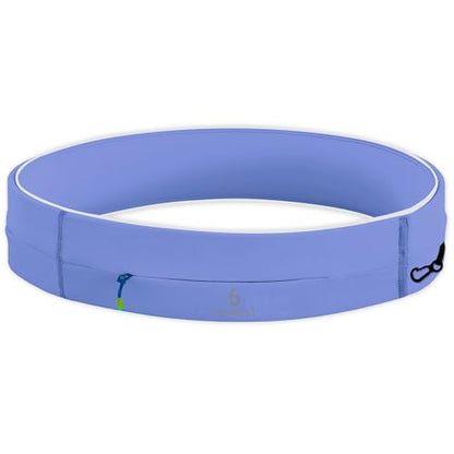 FlipBelt Zipper Running Belt, Waist Pack for Fitness and Running, US Company - color: Periwinkle, size: Small