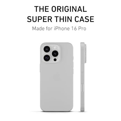 PEEL Super Thin Case for iPhone 16 (Ice) - color: Ice, size: Super Thin