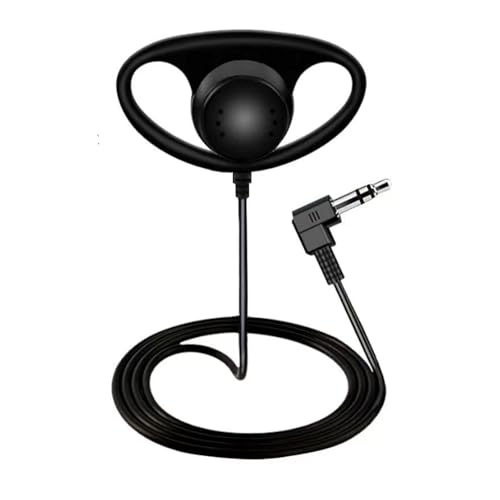 D-Shape Ear Hook Wired Earphone 3.5mm
