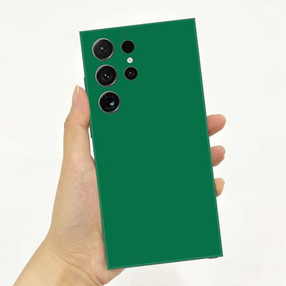 2 Pack Skin Wraps Compatible with Samsung Galaxy S24 Ultra (Green) - color: Green