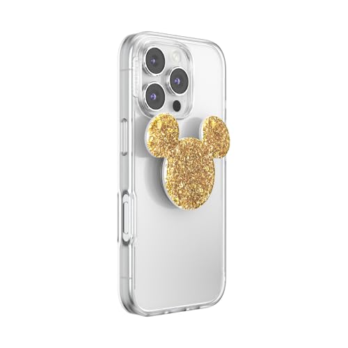 PopSockets Adhesive Phone Grip, Holder- Earridescent Gold - color: Earridescent Gold Mickey, style: Adhesive