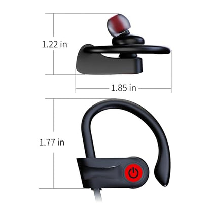 Boean Bluetooth Headphones, Wireless Headphones with AI Music Generation - color: Black