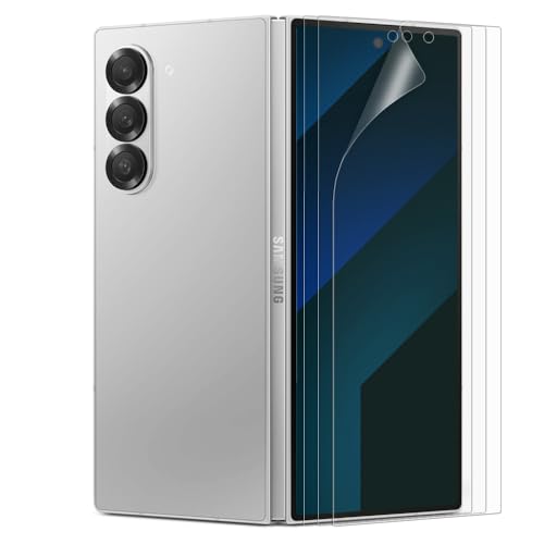 2 Pack Anti Glare Matte Screen Protector for Samsung Galaxy Z Fold 7 [Front Screen Only] EPU+TPU Hybrid Film, Anti Fingerprint, Self-Healing, Case Friendly, Easy Installation - size: Galaxy Z Fold 7