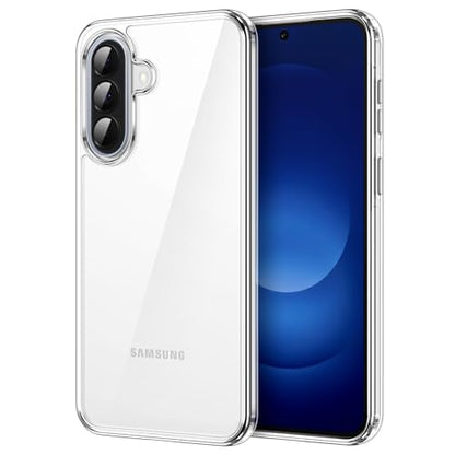 JETech Case for Samsung Galaxy A37, Anti-Yellowing, Clear | Shockproof Protection, Scratch Resistant Hard PC Back, Durable Transparent TPU Bumper - color: Clear, size: Galaxy A37