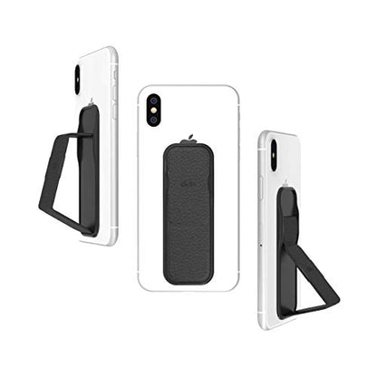 CLCKR Cell Phone Stand compatible with iPhone X/XS/XR/6/7/8 and Samsung Galaxy S9/S9/S10/S10 Plus - Black - color: Black