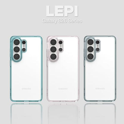 PLES | LEPI Air Layer, Compatible with Galaxy S26 Ultra, Clear, Military Grade Shockproof, Anti-Yellowing, Anti-Scratch - color: Milk Peach, size: S26 Ultra