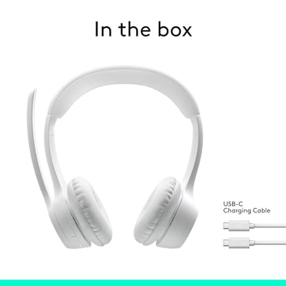 Logitech Zone 300 Wireless Bluetooth Headset - Off-White - color: Off-White
