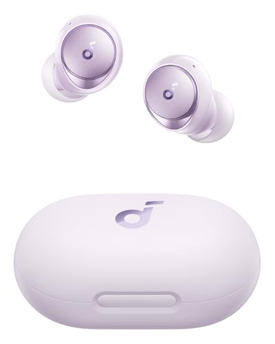 Soundcore by Anker Space A40 Adaptive Active Noise Cancelling Earbuds - color: Purple