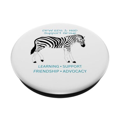 DFW EDS & HSD Support Group Logo Wear PopSockets Adhesive PopGrip - style: Adhesive PopGrip